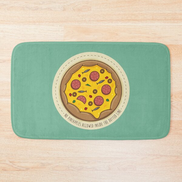Item preview, No pineapple on pizza designed and sold by Bubsart78.