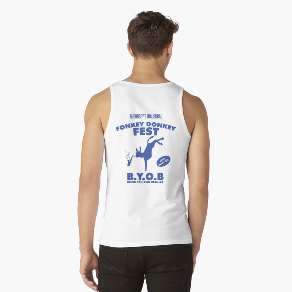 Fonkey Donkey - Blue Tank Top