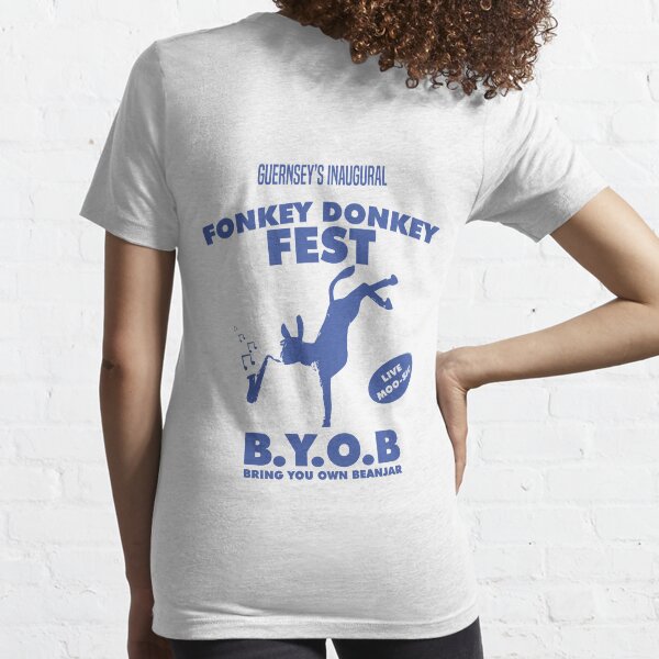 Fonkey Donkey - Blue Essential T-Shirt