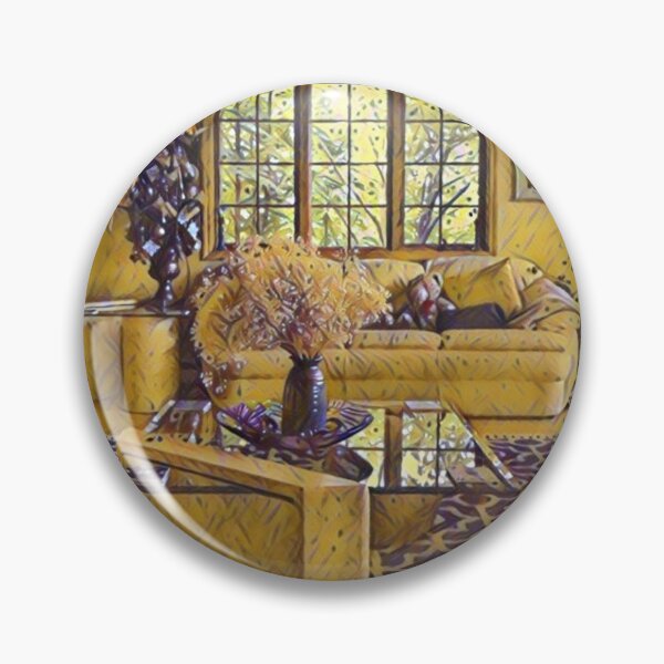 Item preview, Yellow Living Room designed and sold by Mary Kaderabek-Aleckson.