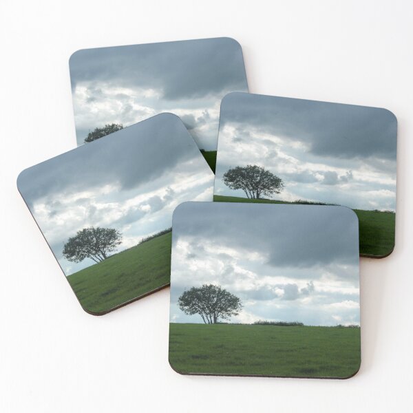 Item preview, Single tree under clouds designed and sold by Jenny Burrows.
