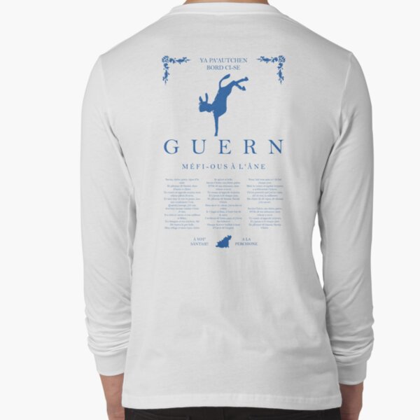 Beware of the Donkey - Blue Long Sleeve T-Shirt