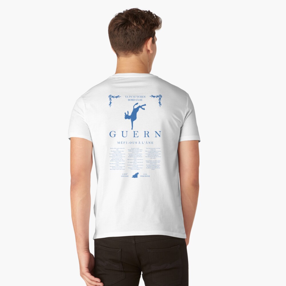 Item preview, V-Neck T-Shirt designed and sold by theguern.