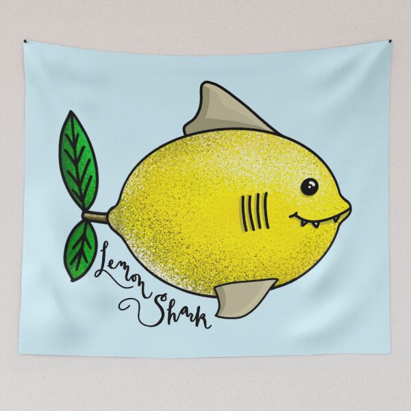 Item preview, Lemon Shark designed and sold by The Curly Redhead.