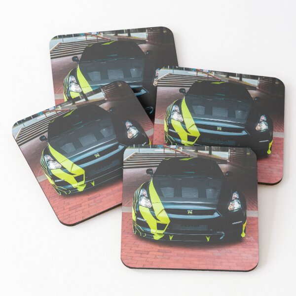 Item preview, black green r35 gtr sports car designed and sold by erikallen920.