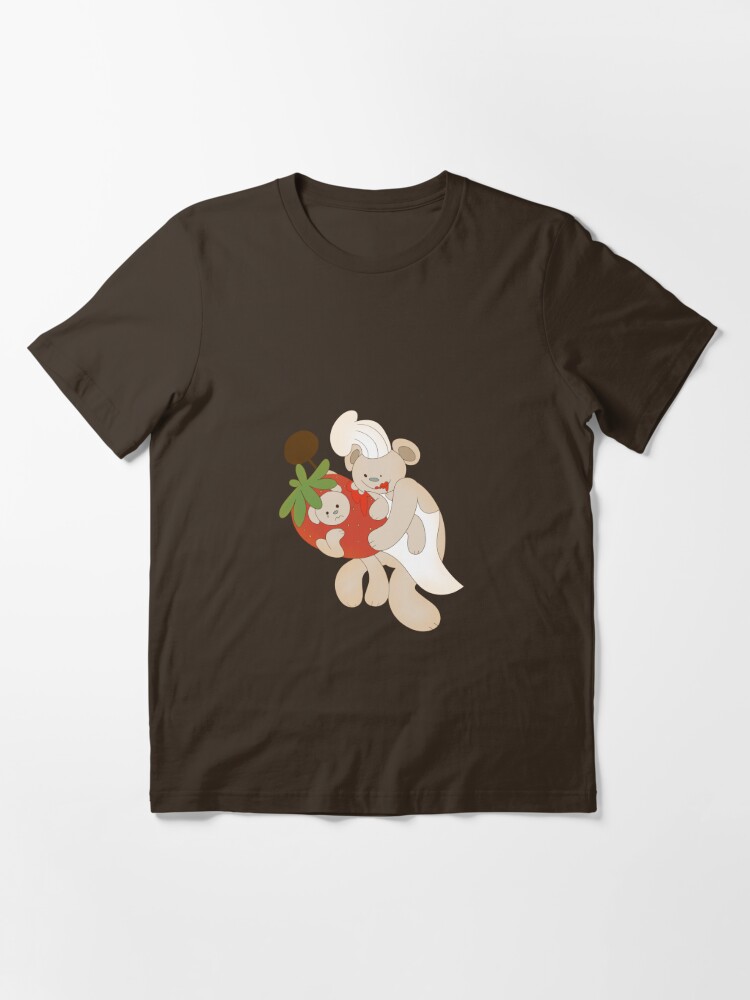 Bear Alpha Roblox Chef And Strawberry T Shirt By Queenstorm Redbubble - santa claus t shirt roblox
