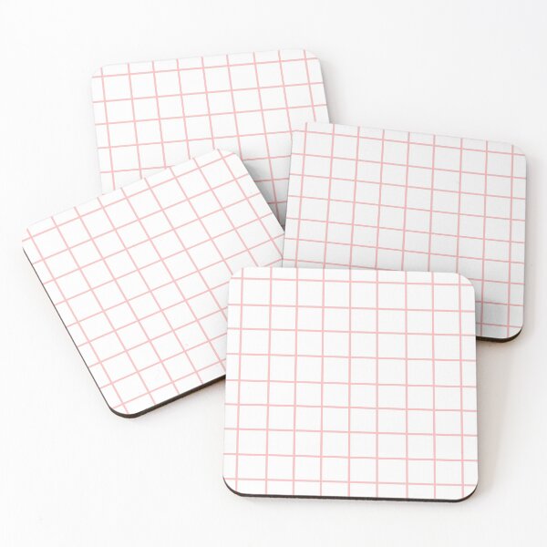 Item preview, pink grid designed and sold by madison clements.