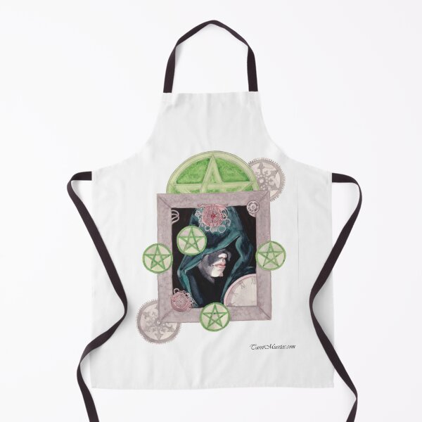 Item preview, Five of Pentacles - Cinco de Pentaculos  designed and sold by tarotmuertos.