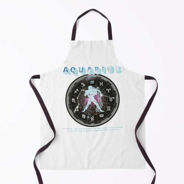 Item preview, 65 MCMLXV Aquarius Zodiac Astrology Chart designed and sold by 65 MCMLXV.