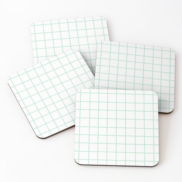 Item preview, Teal grid designed and sold by madison clements.