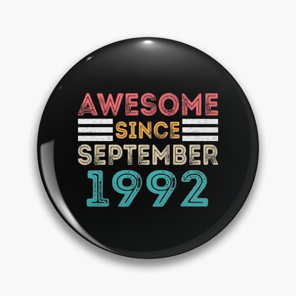 Item preview, Retro Vintage 28th Birthday - Awesome Since September 1992 designed and sold by meedTee.