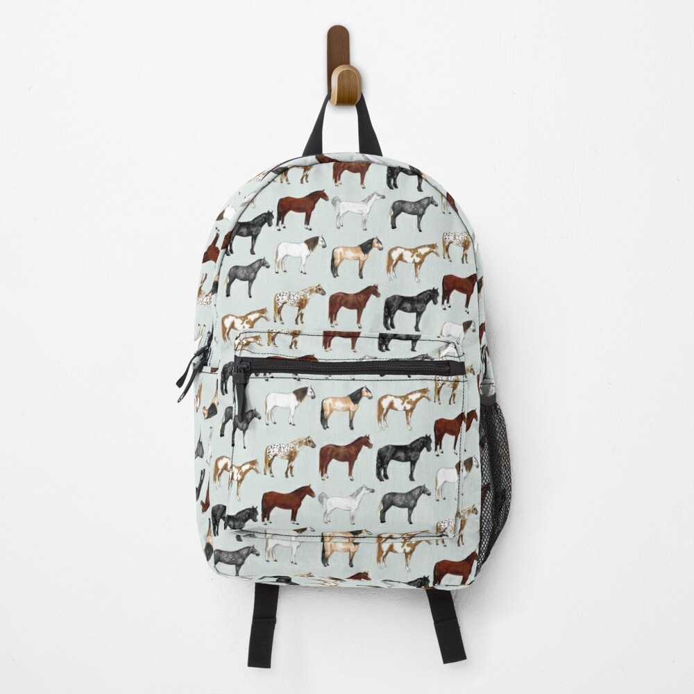 Horse cheap print backpack