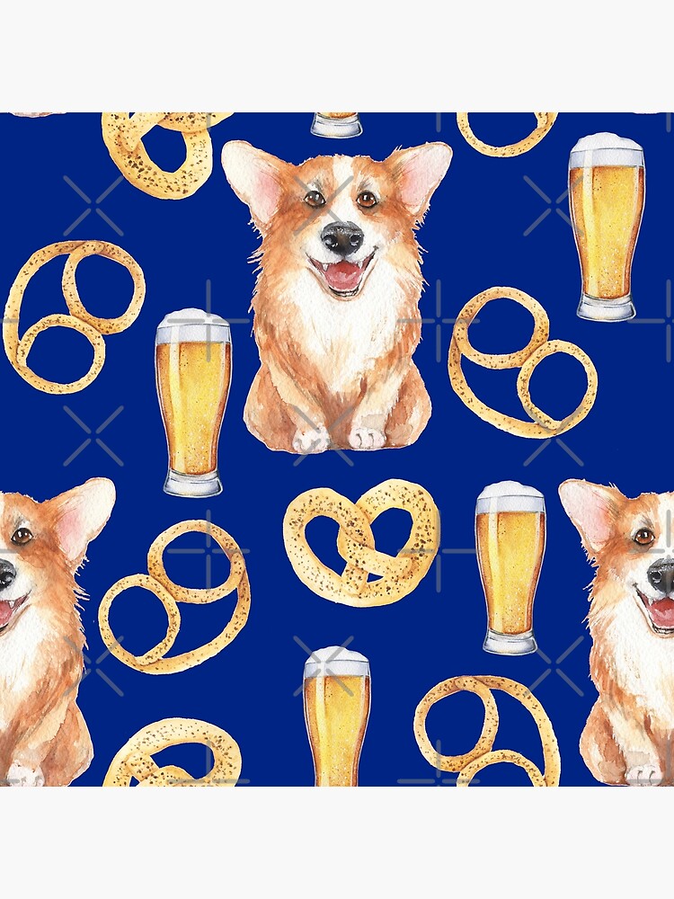 Corgi on Original Bavarian Oktoberfest by Corgiworld