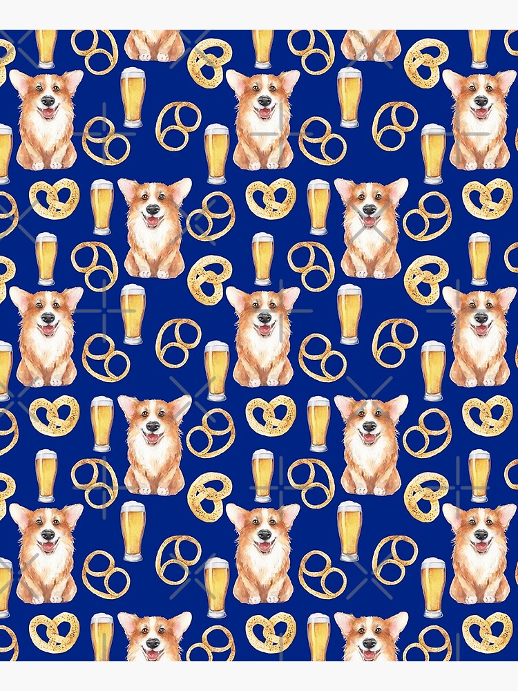 Corgi on Original Bavarian Oktoberfest by Corgiworld