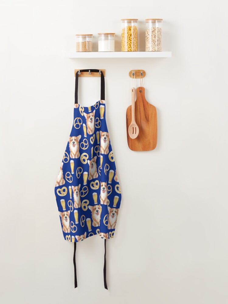 Alternate view of Corgi on Original Bavarian Oktoberfest Apron