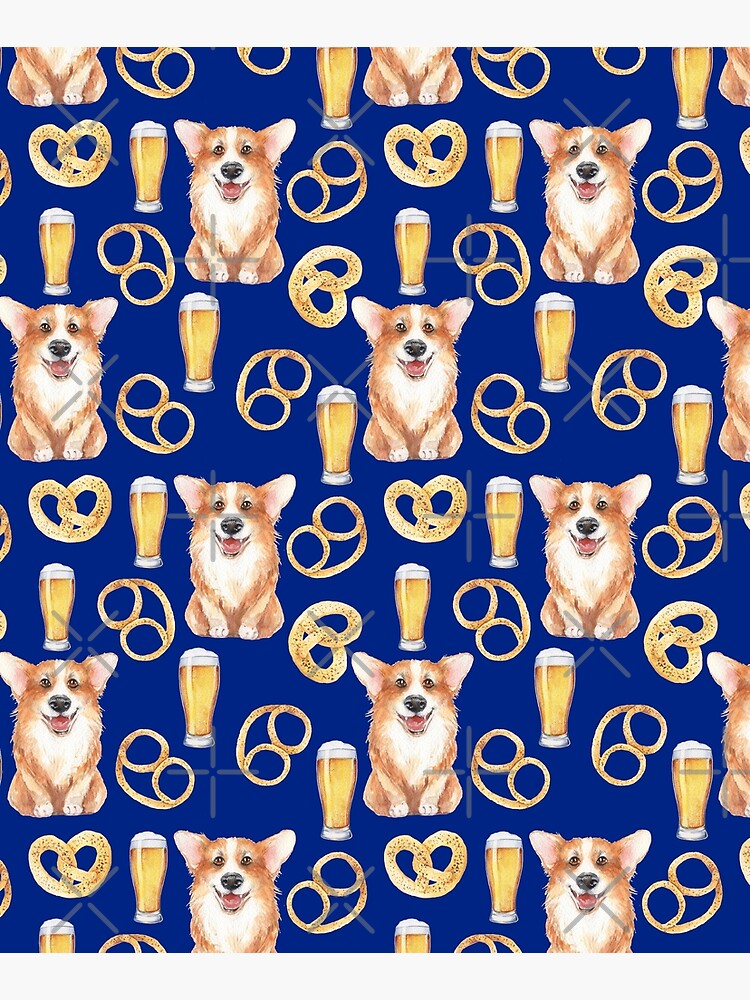 Corgi on Original Bavarian Oktoberfest by Corgiworld