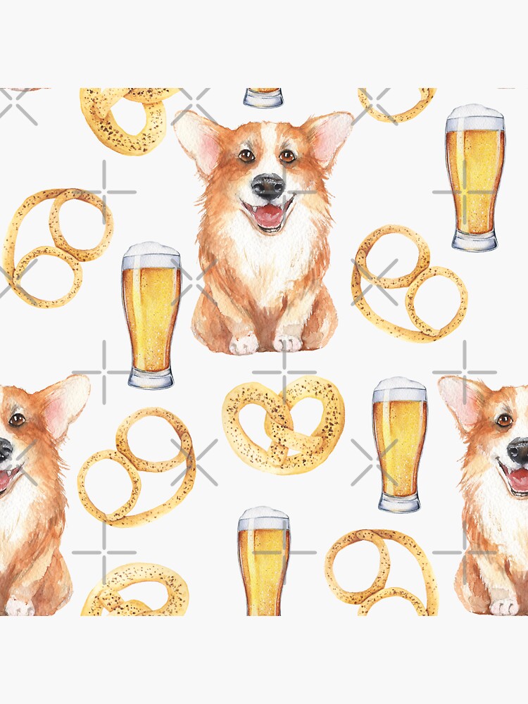 Corgi on Original Bavarian Oktoberfest by Corgiworld
