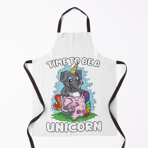 Item preview, TIME TO BE A UNICORN Funny Elephant Onesie Kids designed and sold by Moonpie90.