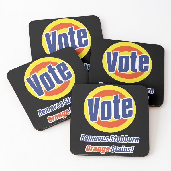 Item preview, Vote Removes Stubborn Orange Stains Vote or die  designed and sold by Funny-Vintage.