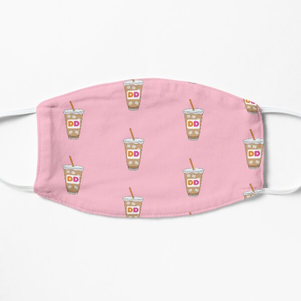 dd ice coffee Flat Mask