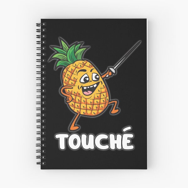 Item preview, PINEAPPLE TOUCHE Funny Fence Humor designed and sold by Moonpie90.