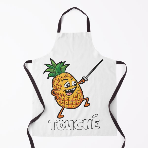 Item preview, PINEAPPLE TOUCHE Funny Fence Humor designed and sold by Moonpie90.