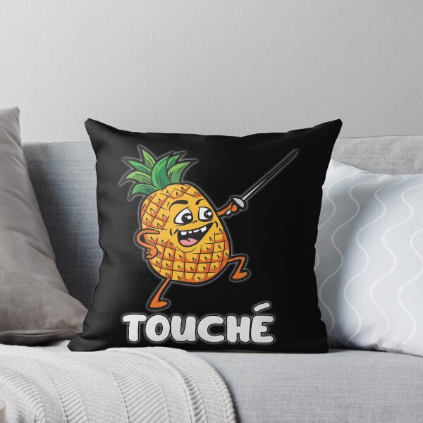Item preview, PINEAPPLE TOUCHE Funny Fence Humor designed and sold by Moonpie90.