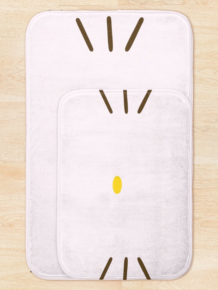 Alternate view of Cute Pink Kitty Whiskers Bath Mat