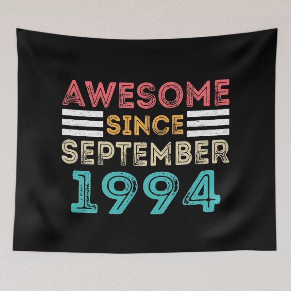 Item preview, Retro Vintage 26th Birthday - Awesome Since September 1994 designed and sold by meedTee.