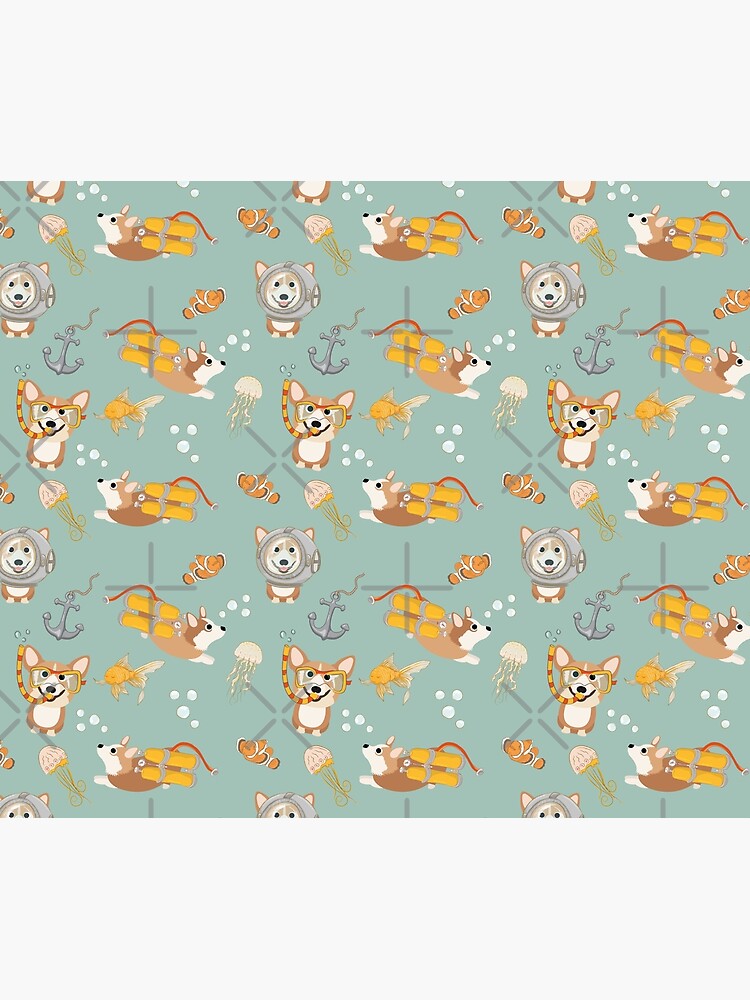 My Corgi World - Majesty Pembroke - Cute welsh cardigan corgis are diving by Corgiworld