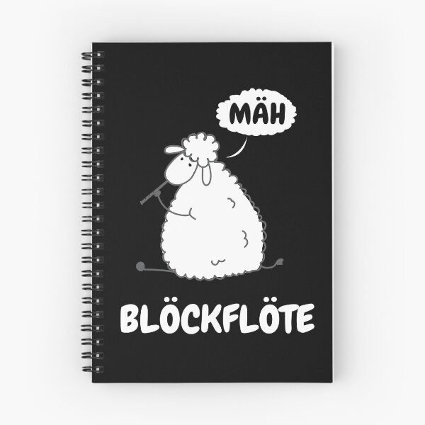 Item preview, Blöckflöte Musician Sheep Recorder Lamb designed and sold by MooonTees.