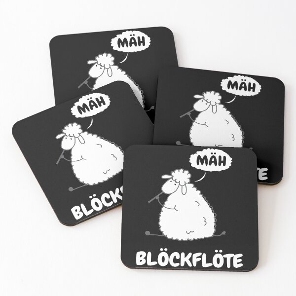 Item preview, Blöckflöte Musician Sheep Recorder Lamb designed and sold by MooonTees.