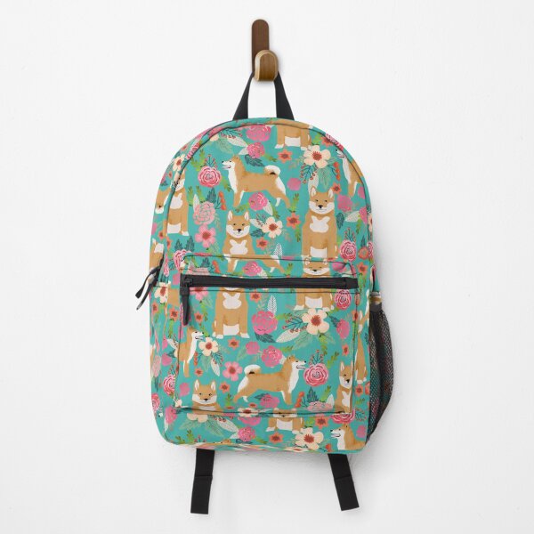 Item preview, shiba inu dog floral - vintage florals, floral pet, cute dog, shiba, doge designed and sold by PetFriendly.