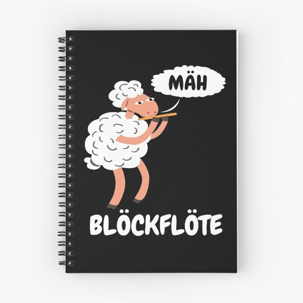 Item preview, Blöckflöte Musician Sheep Recorder Lamb designed and sold by MooonTees.