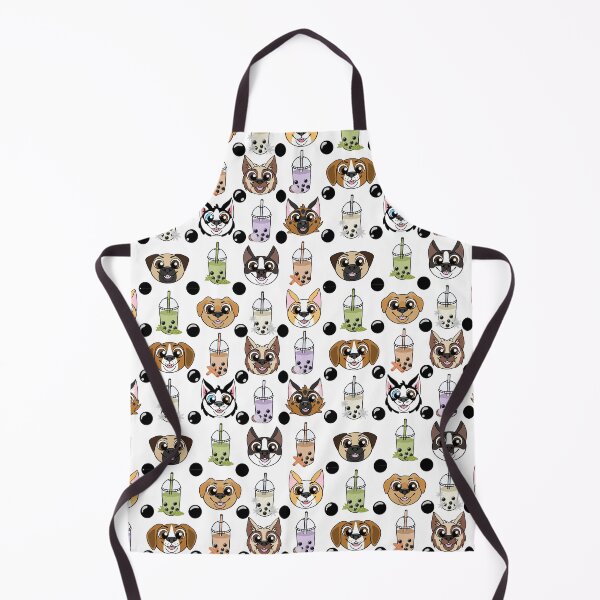 Item preview, Dog & Boba pattern designed and sold by BobaPuma.
