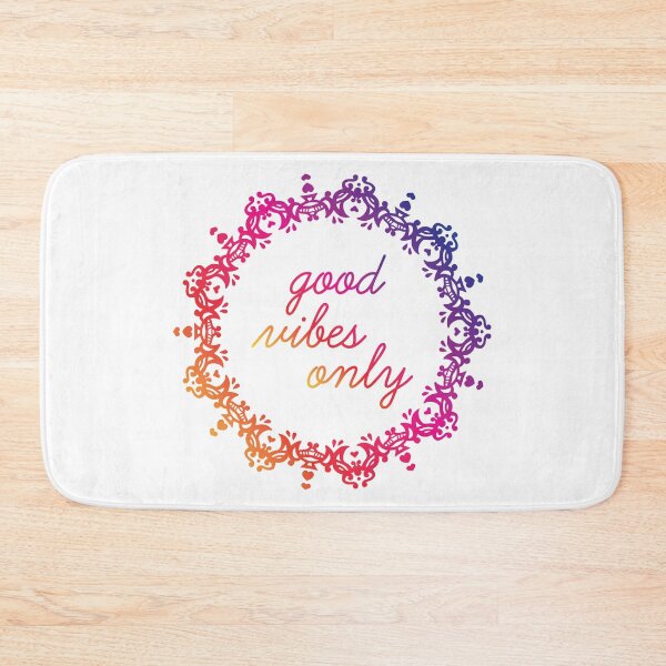 Item preview, Good Vibes Only Yoga Mandala Print Design GC-092-08 designed and sold by GraphicCharms.