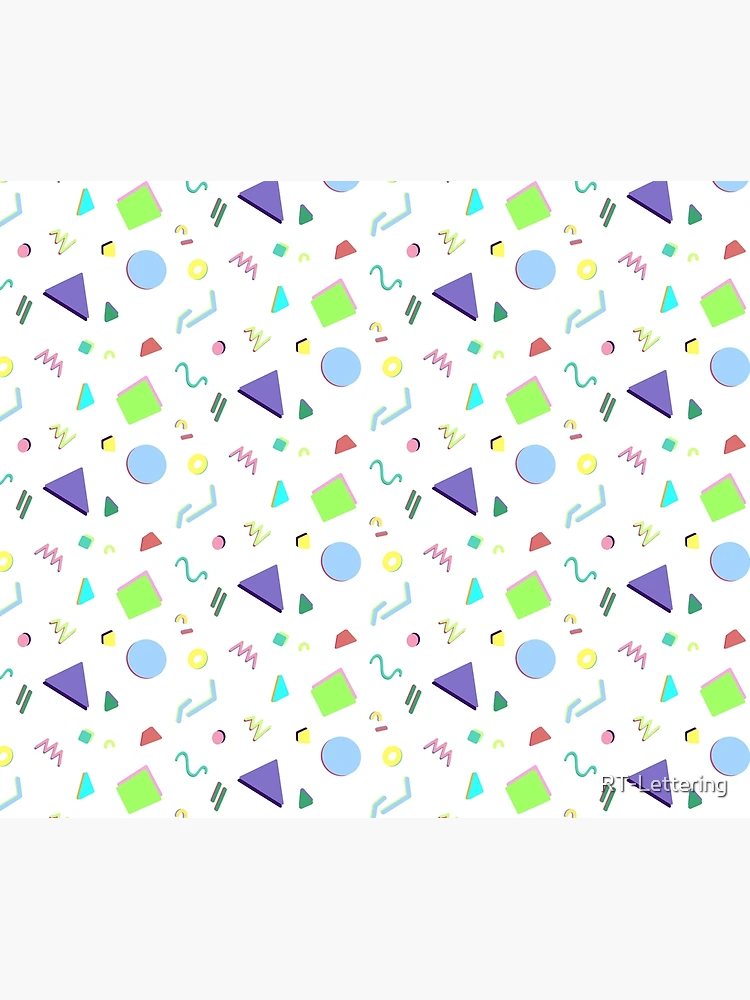 Thumbnail 6 of 6, Throw Blanket, Retro Pattern designed and sold by RT-Lettering.