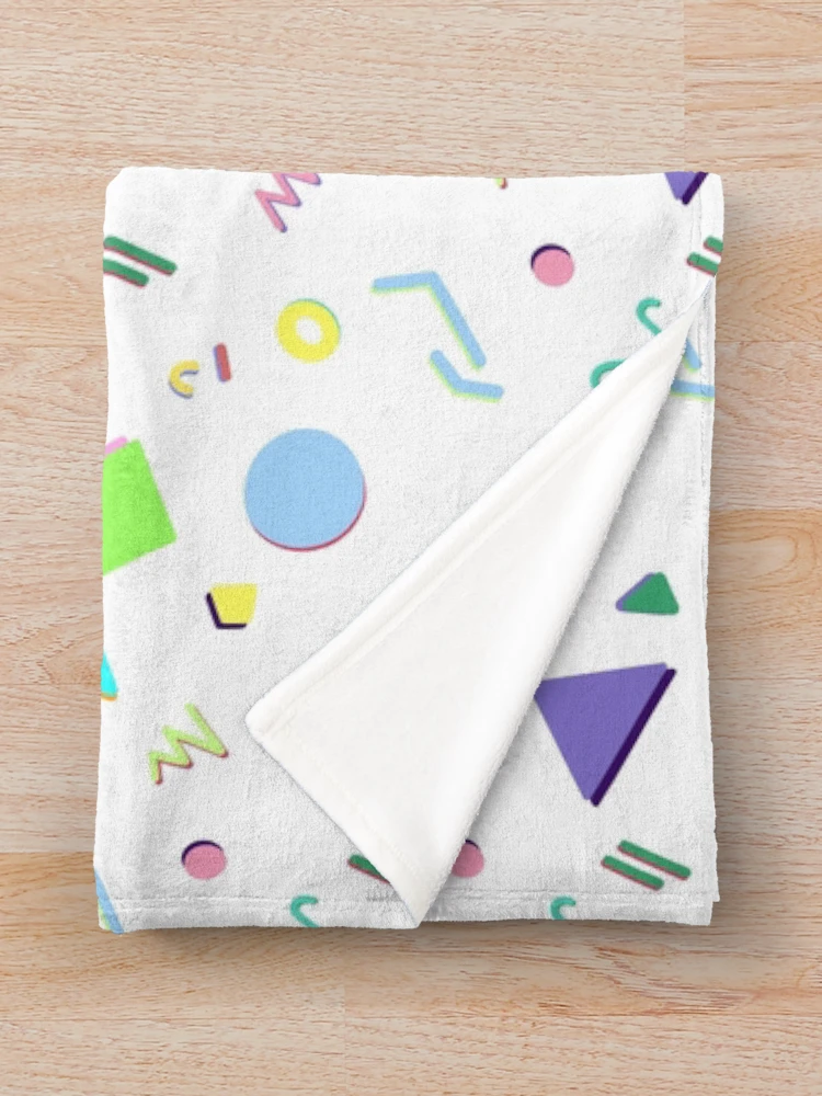 Thumbnail 3 of 6, Throw Blanket, Retro Pattern designed and sold by RT-Lettering.