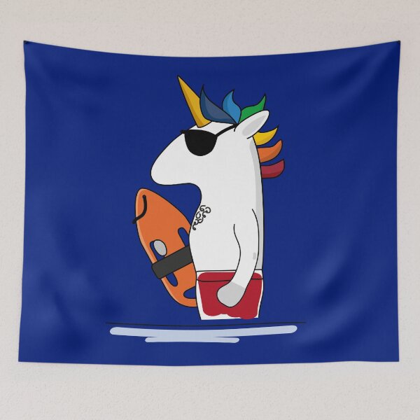 Item preview, Lifeguard unicorn designed and sold by LaDaDi.