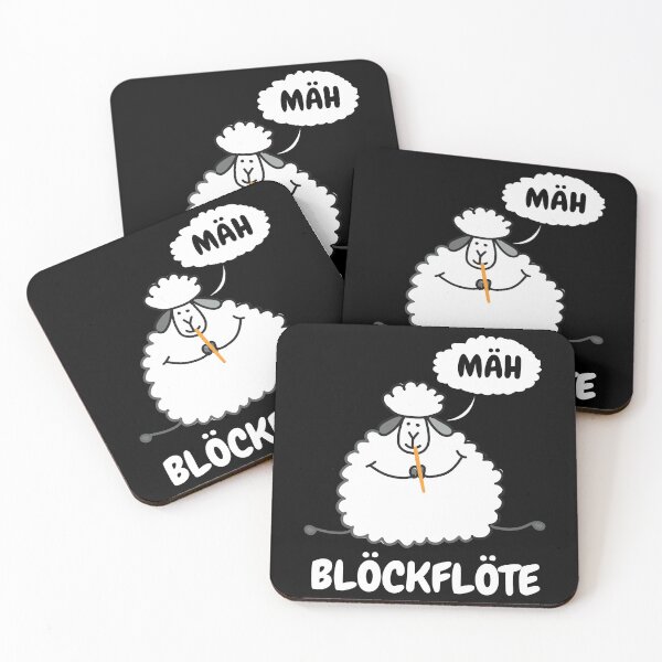 Item preview, Blöckflöte Musician Sheep Recorder Lamb designed and sold by MooonTees.