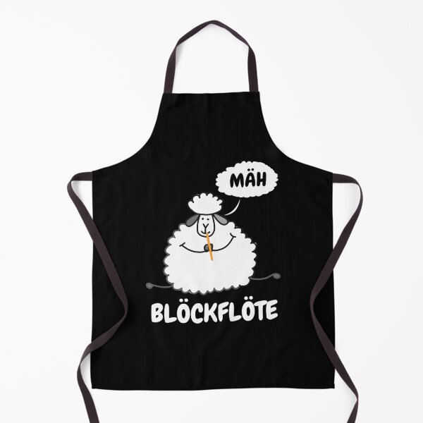 Item preview, Blöckflöte Musician Sheep Recorder Lamb designed and sold by MooonTees.