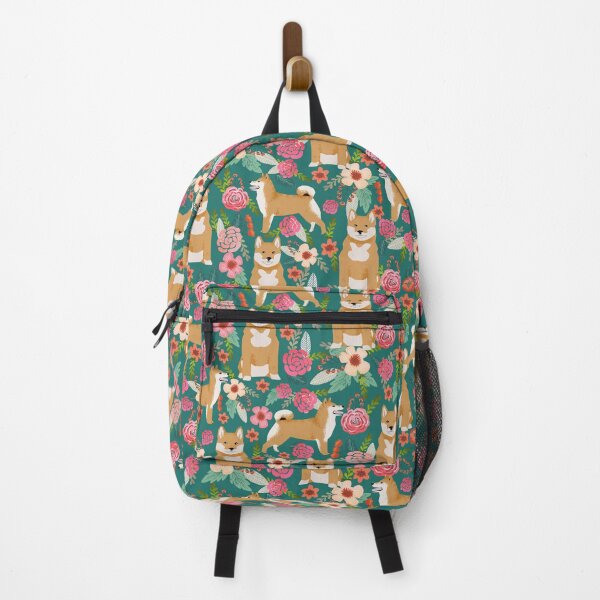 Item preview, shiba inu dog floral - vintage florals, floral pet, cute dog, shiba, doge designed and sold by PetFriendly.