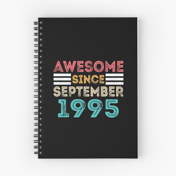 Item preview, Retro Vintage 25th Birthday - Awesome Since September 1995 designed and sold by meedTee.