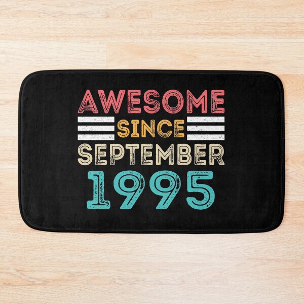 Item preview, Retro Vintage 25th Birthday - Awesome Since September 1995 designed and sold by meedTee.