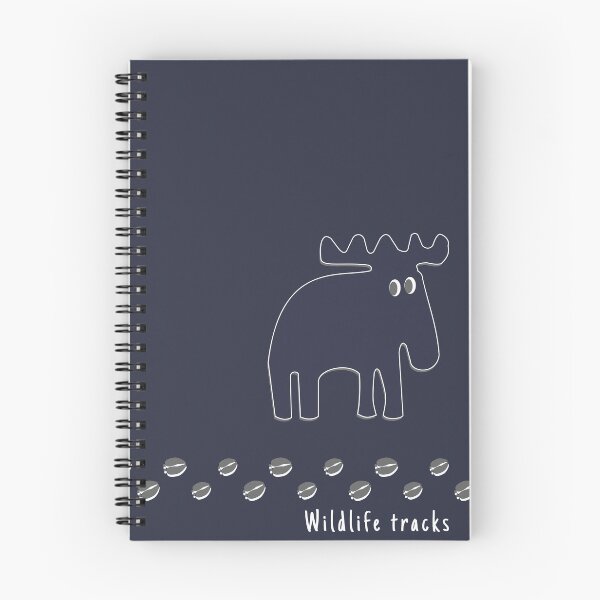 Item preview, Wildlife tracks - a shy moose designed and sold by Aurealis.