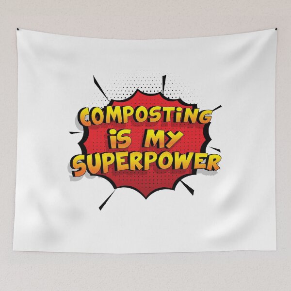 Item preview, Composting is my Superpower Funny Design Composting Gift designed and sold by Custom365.