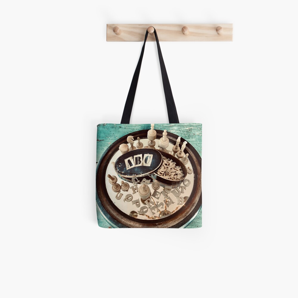 ABCs and Chess Tote Bag