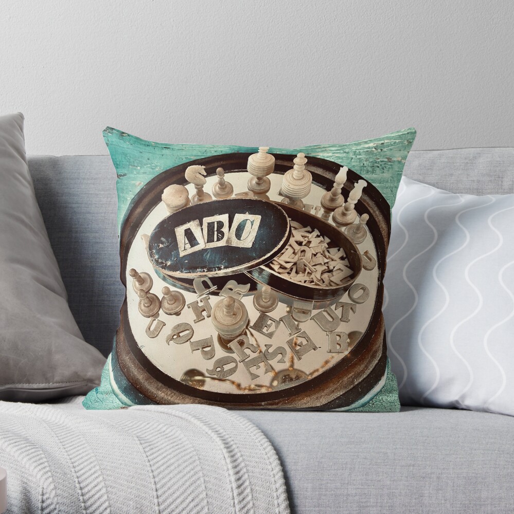 Item preview, Throw Pillow designed and sold by QandQs.