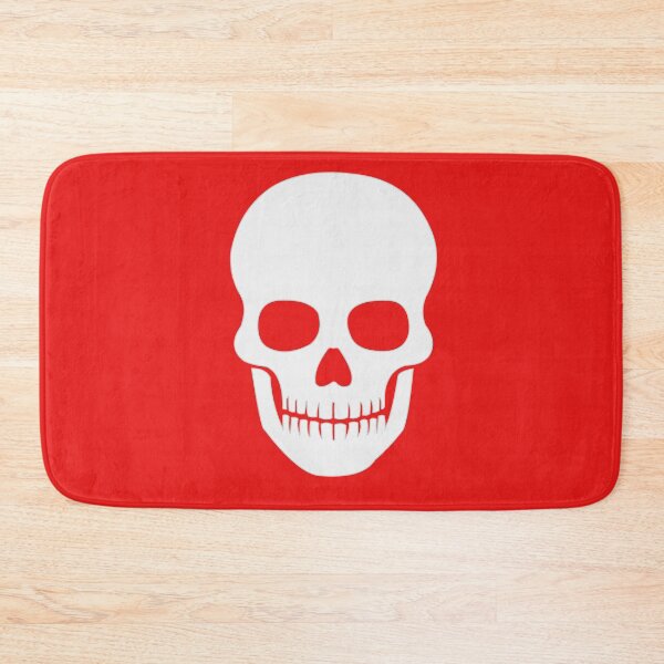 Item preview, death skull - poison red designed and sold by ZiphGames.