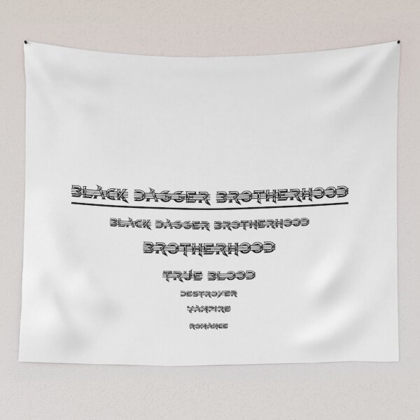 Item preview, black dagger brotherhood designed and sold by RUCZENO.